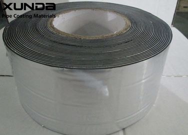 China Mesh Aluminium Foil Butyl Rubber Tape Suitable For Lower Temperature supplier