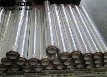 China Polypropylene Or Aluminium Foil Self Adhesive Bitumen Tape Waterproof Membrane Black Or Sliver Color supplier