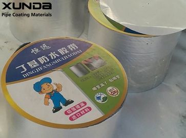 China Aluminium Foil Band Tape Designed For Roofing, Waterproofing, Patching And Repair supplier