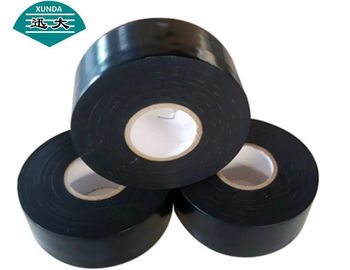 China Underground Black Pipe Wrap Tape With Polydethyelne And Butyl Rubber Adhesive supplier