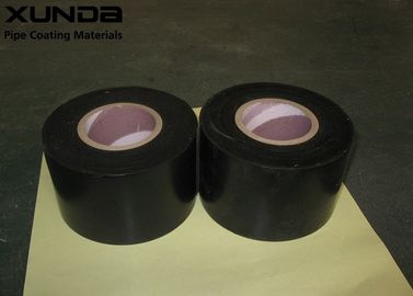 China Black Color Polyethylene Anti Corrosion Tape Extrusion 25Mils*4 Inch*100ft supplier