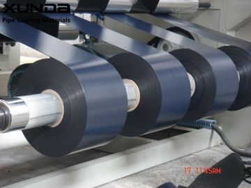 China Anti Corrosion Underground Black Pipe Wrap PE Insulation Tape 900% Elongation At Break supplier