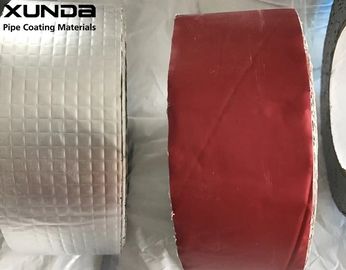 China Mesh Aluminium Foil Butyl Rubber Tape Waterproof For Low Temperature Area supplier