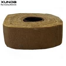 China Corrosion Protection Petrolatum Tape 75mm*10m For Under Buried Pipe supplier