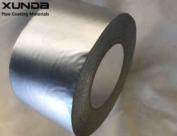 China Self Adhesive Hot Applied Bitumen Tape Laminated With Aluminum Foil For Car supplier