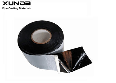 China 0.8mm Thickness Self Adhesive Bitumen Tape Modified Bitumen Cold Applied Adhesive Tape supplier