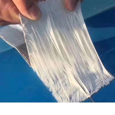 China Alu Band Wateproof Aluminum Foil Tape Coated With Thick Butyl Rubber Adhesive For Weather Sealing Joints supplier