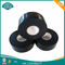 Black Color 0.76mm Thickness Anti Corrosion Pipe Tape With Polyethylene Backing supplier