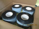 Black Color Polypropylene Fiber Woven Tape Self Adhesive As Pipe Joint Tape supplier